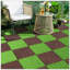 Carreaux de terrasse de patio de 12 pouces à texture de pierre durable, faciles à installer pour le porche, le bord de la piscine, le balcon et la cour-114649962