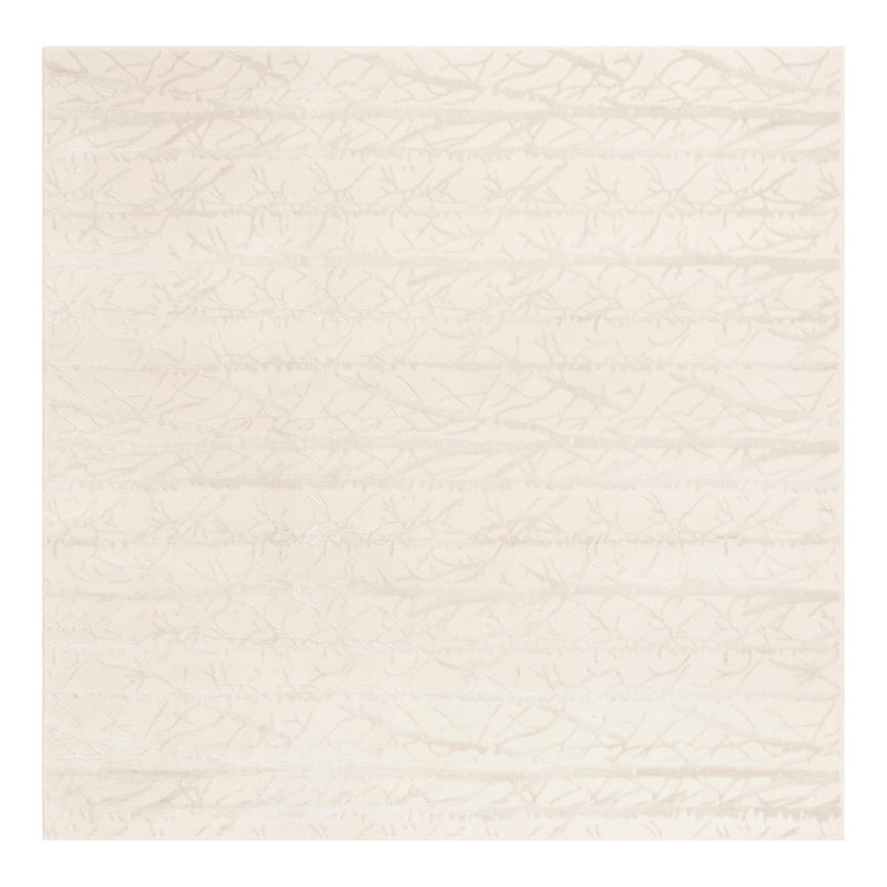 Abstract Indoor Rug, Square 7'10"
