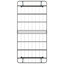 Structure de lit pliable en acier noir, taille simple, sans outil