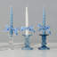 Glass Scalloped Candlesticks-755868918