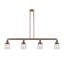 Luminaire suspendu pour îlot de cuisine 4 lumières LeMaster-174408858-174408843