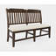 Alisher Polyester Blend Upholstered Bench