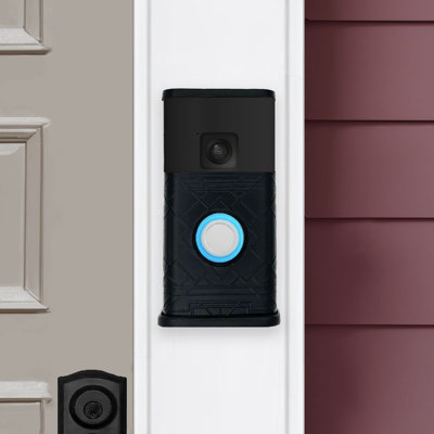 Housse de sonnette vidéo Art Deco - Compatible avec sonnette de porte (2024)