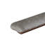 Garniture de carreaux de coin en porcelaine 6 po x 1 po gris fer Fairfield