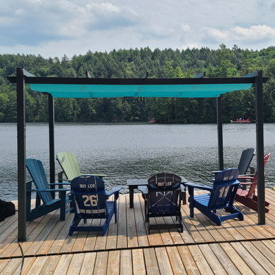 Sim Aluminum Pergola with Canopy