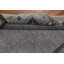 Tapis gris à motif géométrique Gabbeh