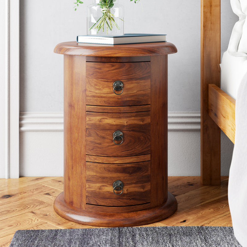 Indian 3 Drawer 42cm W Chest