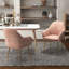 Fauteuil en velours l 23,5 po Hassania-361773446