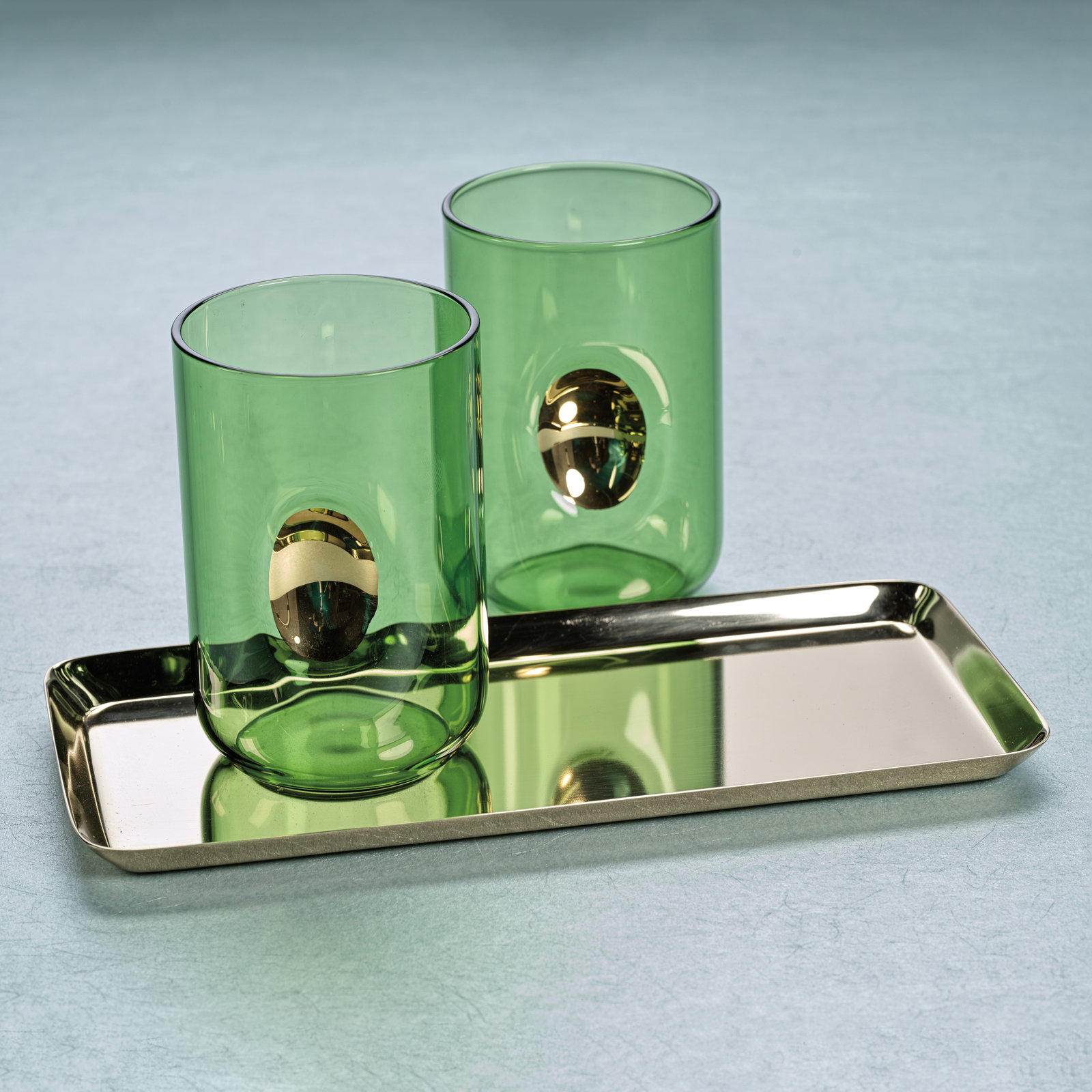 Eastpoint 16.3oz. Drinking Glass Set, Cactus Green