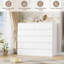 Ensemble de chambre à coucher 3 pièces avec lit de rangement et 2 commodes à 5 tiroirs-131236794-131236796
