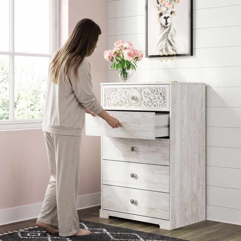 Commode 5 tiroirs Bedriye