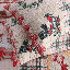  Ensemble de courtepointe réversible en microfibre beige et rouge de trois articles-1107585137-1107585147