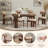 Modern Upholstered Dining Chairs with Solid Wood Legs-525077003