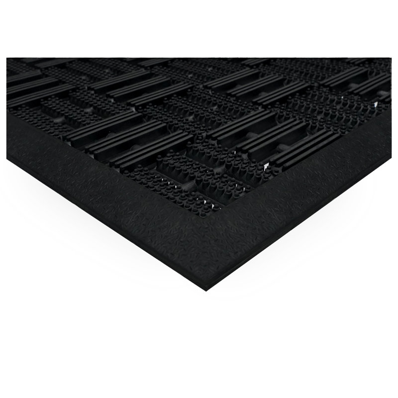 Rectangle Rubber Door Mat, 36" W x 60" L