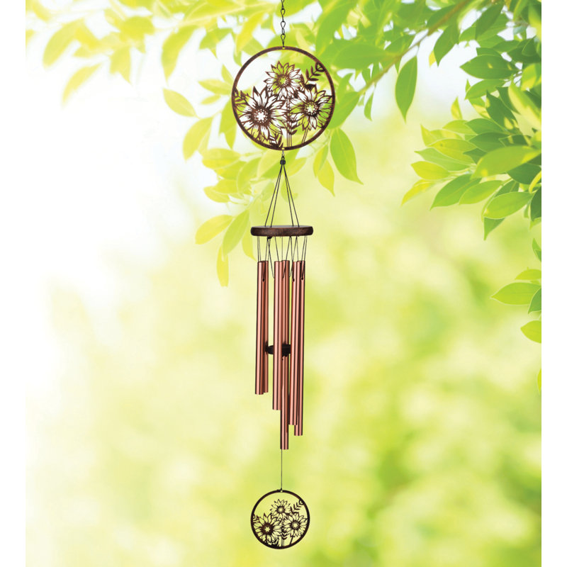 Carillon treillis 30 po - Tournesol