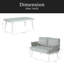 Causeuse et table en acier-1870241327-1870241326-1870241323