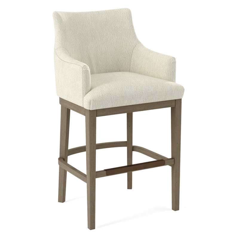 Upholstered Stool, 61606-88, Espresso