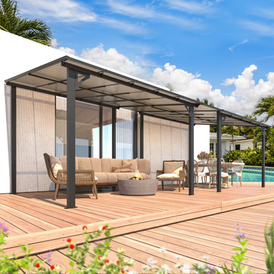 Aluminum Pergola with Canopy