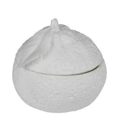 Mandarin Orange Box, Bone China