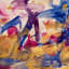The Touch of Ocean No.3 by Fanyu Lin - Single Picture Frame Painting