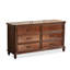 Armoire d'appoint en noyer massif