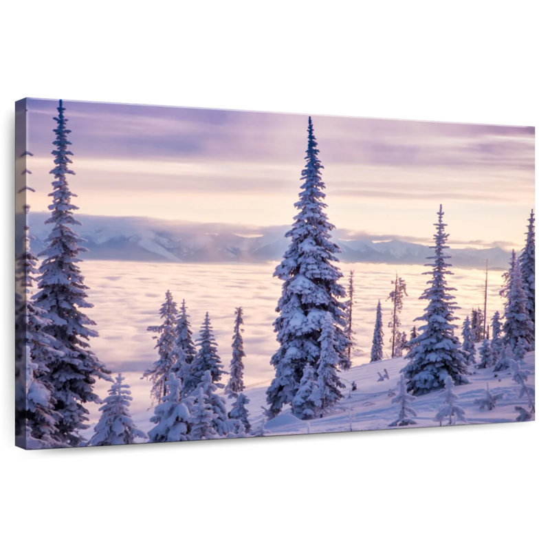 Alvord Snowy Flathead Lake, 26" H x 39" W
