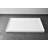  60 X 36 In. Single Threshold Acrylic Shower Base With Center Hidden Square Drain In White