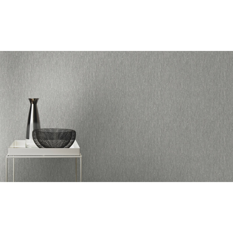 Papier peint texturé en tissu, Gris