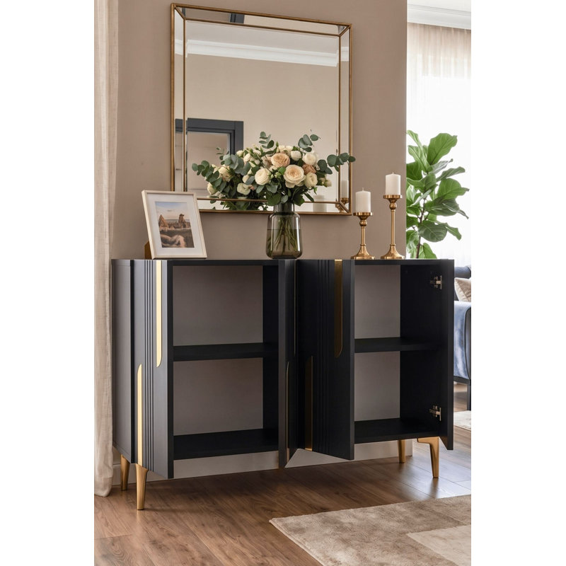 Console, Black/Gold
