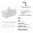 48" Single Vanity Set, Base, Resin Top-763810167