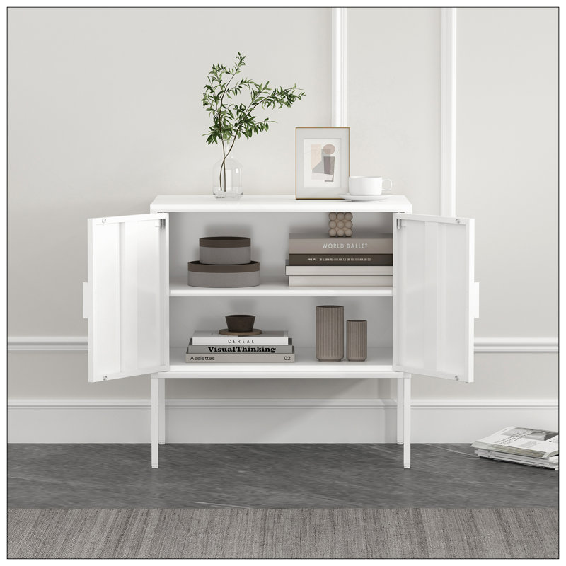 Accent Cabinet In White, White