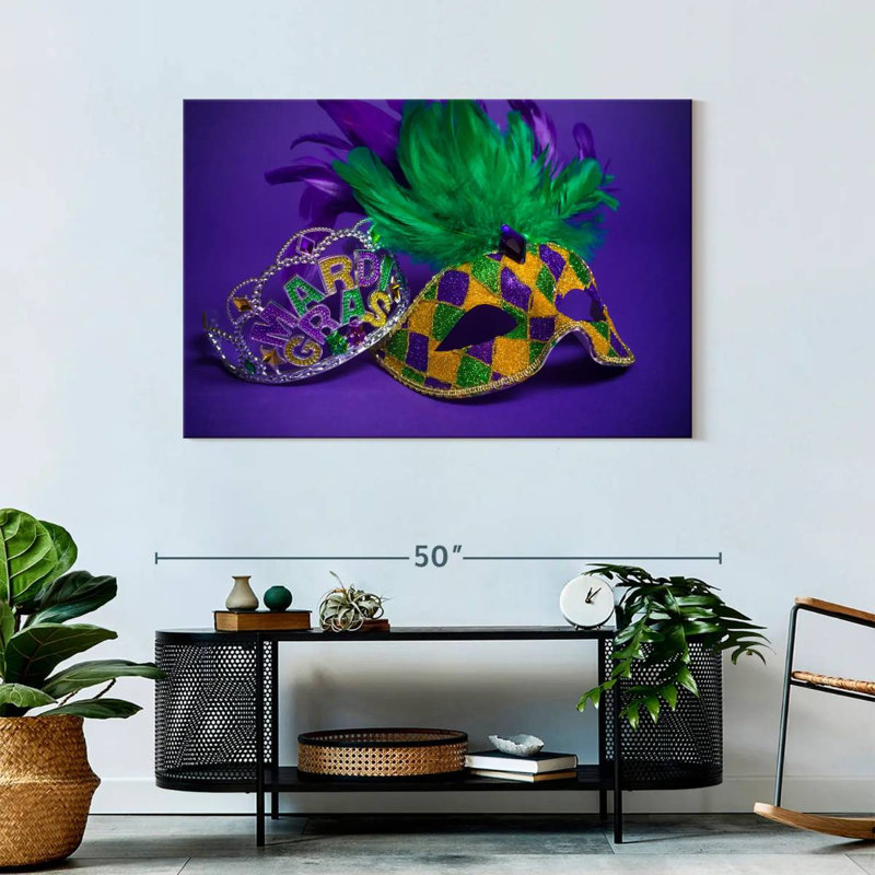 Accessoires Mardi Gras Lelend, H 30 po x l 45 po