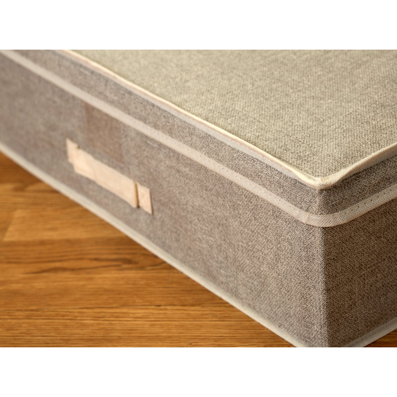 Storage under the fabric bed, Beige