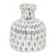 Vase en verre avec détails en mosaïque de style glamour - Élégant décor moderne fait de verre durable pour une présentation élégante et polyvalente dans n'importe quel décor intérieur glamour-1518403982-1518403981