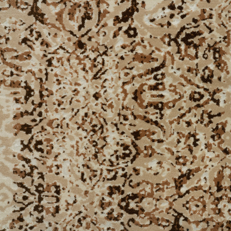 Elsa Cut Velvet Fabric, Earthen