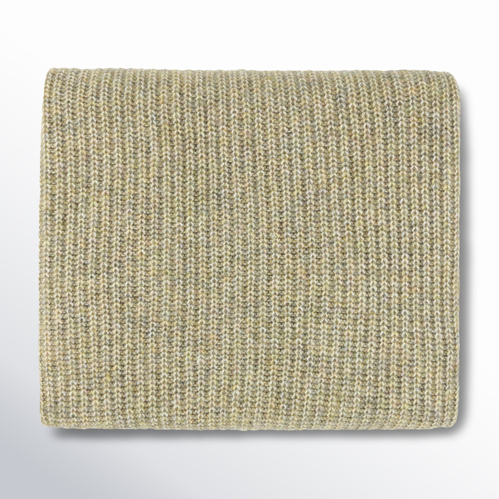 Jamilla Knit Wool Throw Blanket, Cognac