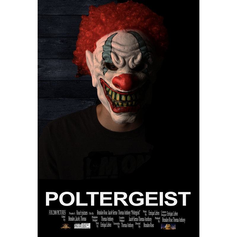 Poltergeist, 18" H x 12" W