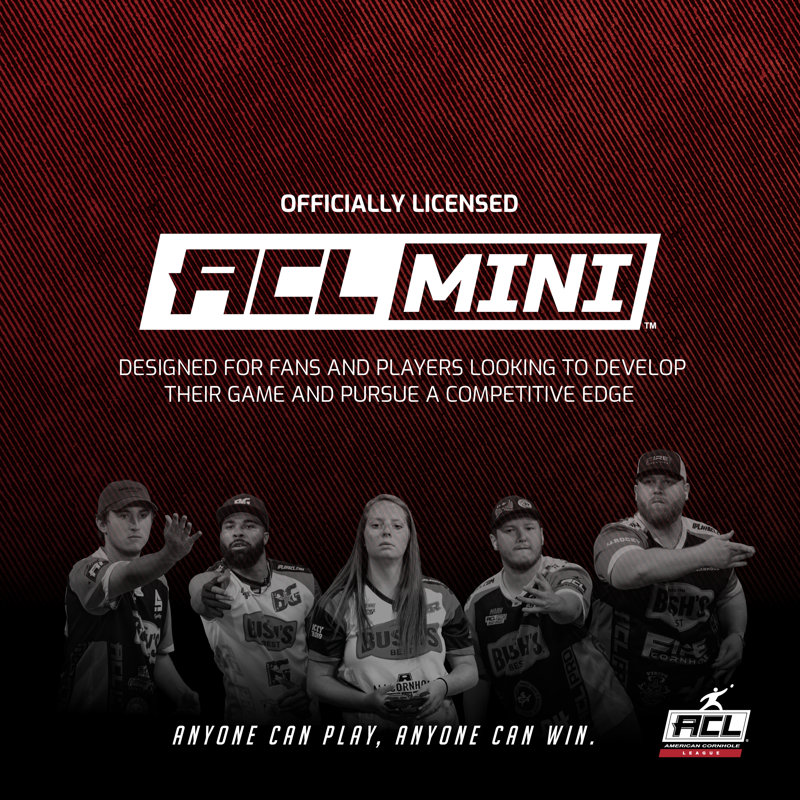 ACL COMP Mini 1x2 Cornhole Boards with Backpack