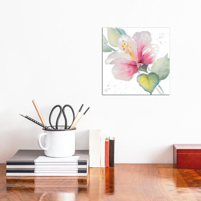 Fragrant Hibiscus II by Lanie Loreth - Wrapped Canvas Gallery-Wrapped Canvas Giclée