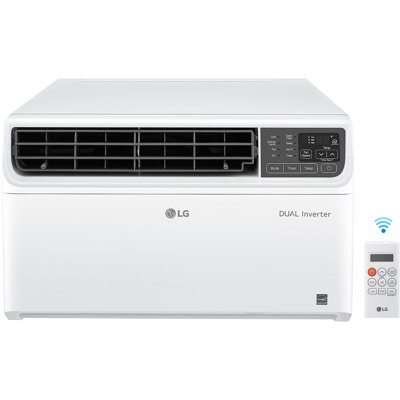 12,000 BTU High Efficiency Dual Inverter Window Air Conditioner with Wi-Fi and LCD Remote, 115V
