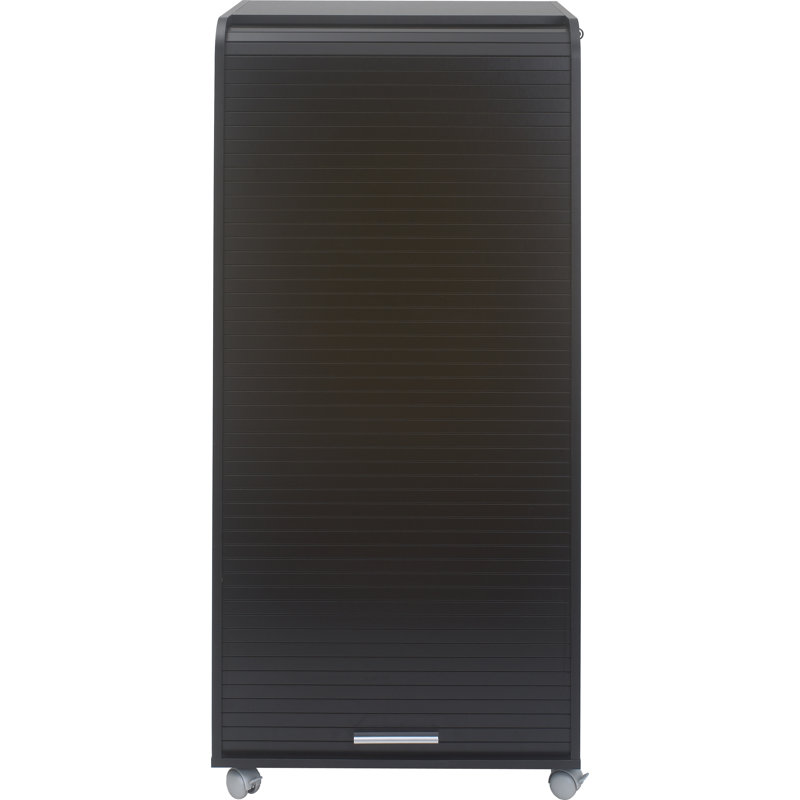Aszia 1 -Door 2 -Shelf, Black