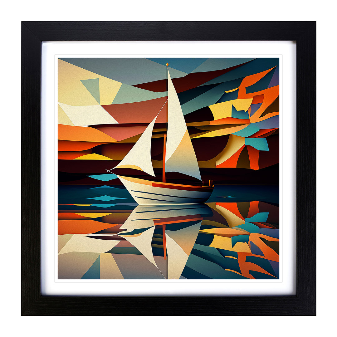 Single Picture Frame Print on Wood