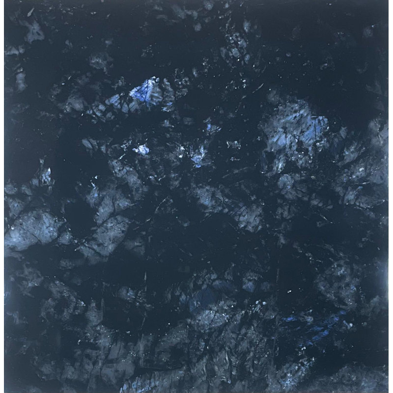 Bleu Arno poli, L 24 po x L 24 po