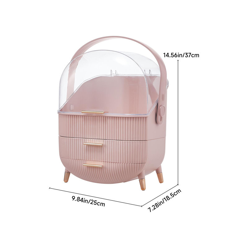 Plastic Makeup Organiser