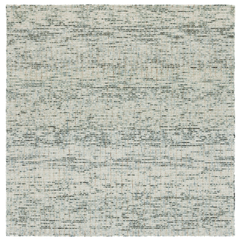 Tapis en laine touffeté Winonah, Carré 6 pi