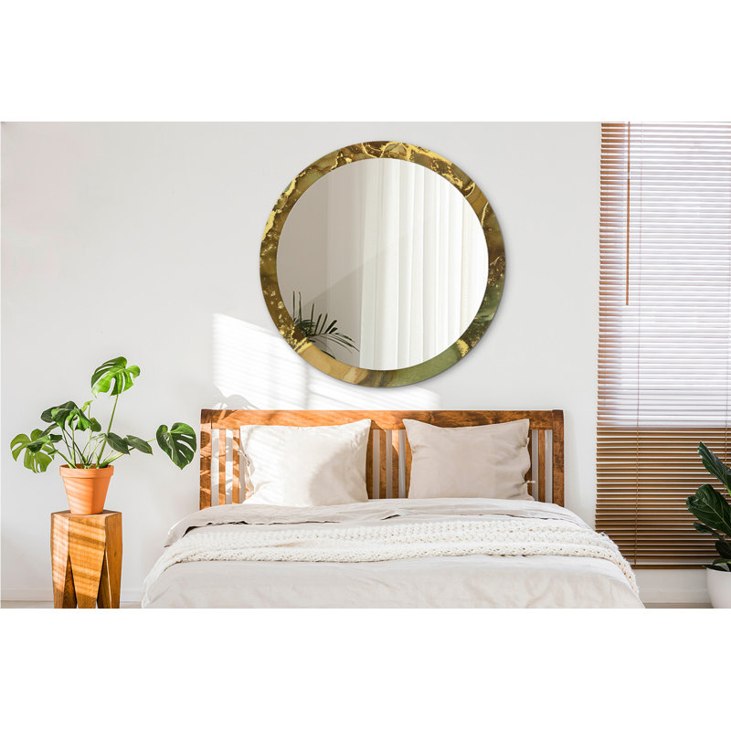 Huldar Glass Flat Wall Mirror
