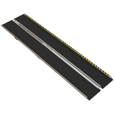 HomCom Metal Foldable Threshold Ramp