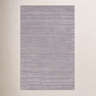 Elona Gray Hand-Tufted Wool Rug