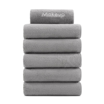 Arkwright Bck2U - Serviette de maquillage en molleton corail 11 x 17 (paquet de 6)
