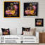 Chic bouteille de parfum avec roses roses I - art mural tendance pour le salon-86493051-86493052